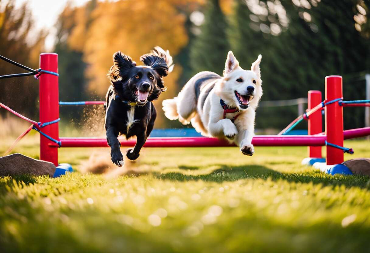 Top 5 des parcours d'aventure canins pour stimuler l'intelligence et l'agilité